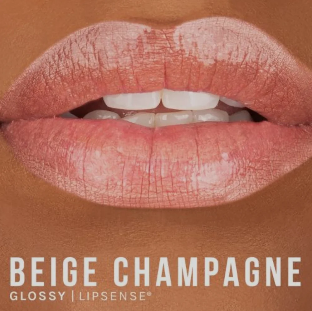 LipSense beige champagne